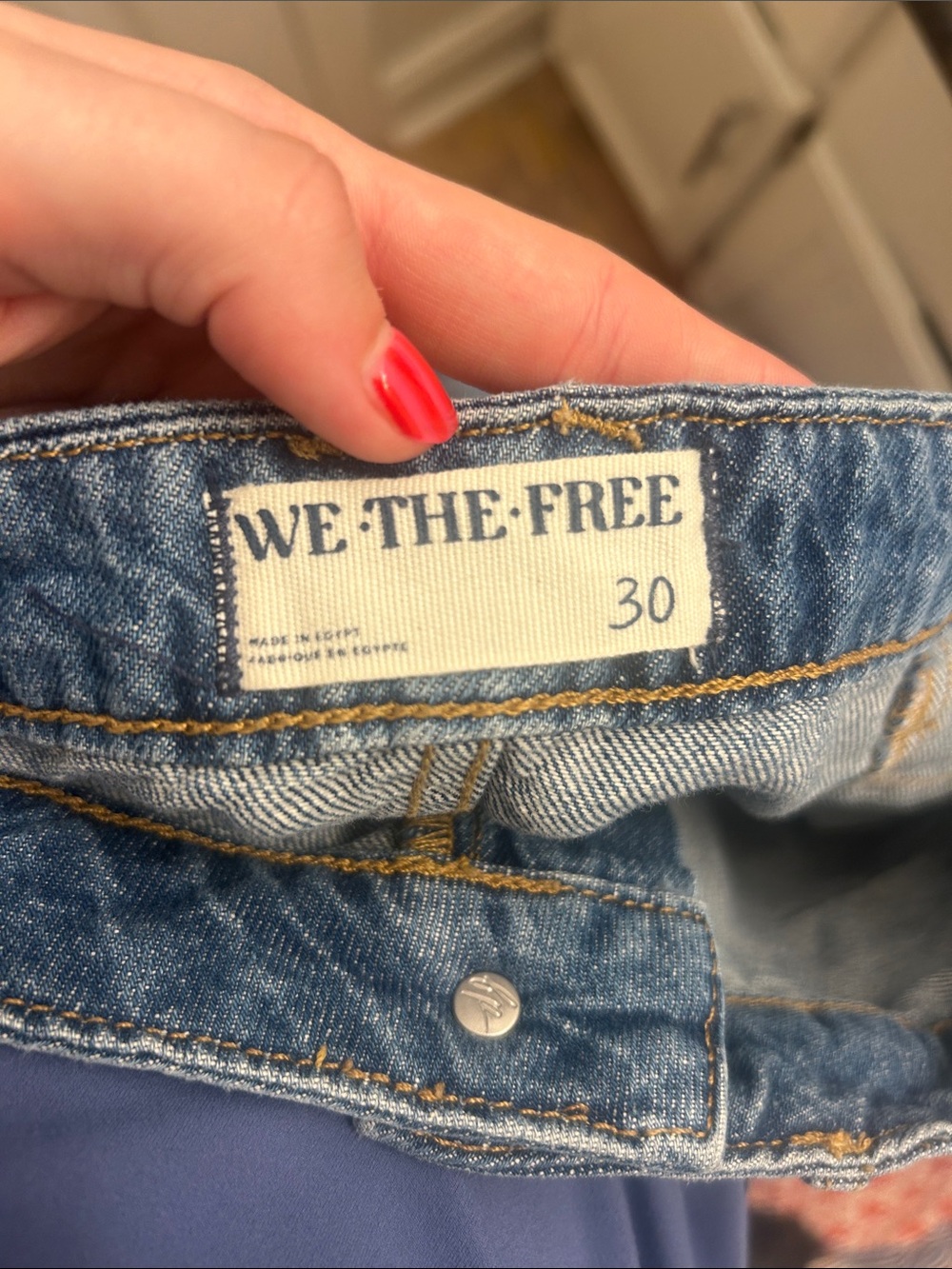 We The Free Beginners Luck Slouch Shorts - Picture 5 of 6